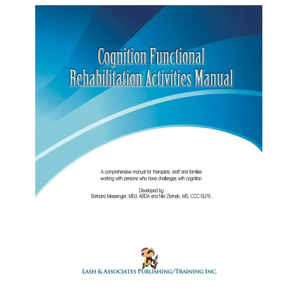 Alimed Cognition Functional Rehabilitation Activities Manual Cognition Functional Rehabilitation Activities Manual - 83030