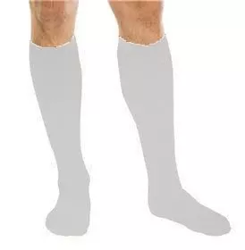 Alimed Compression Socks Core-Spun by Therafirm Knee High X-Large White Closed Toe - Pair - 2970006193-PR