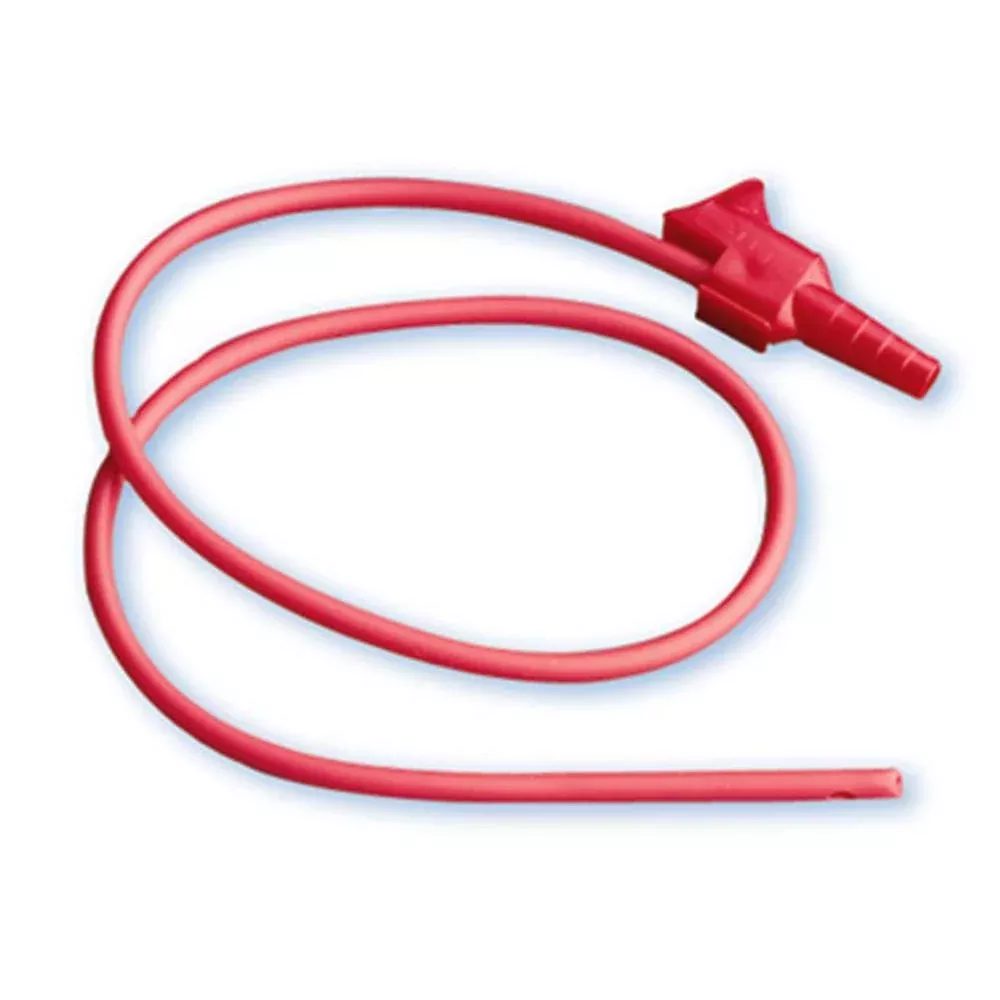 Alimed Depth Marked Suction Catheters Catheter only Straight Pack, 14-Fr Whistle Tip, cs/100 - 980063