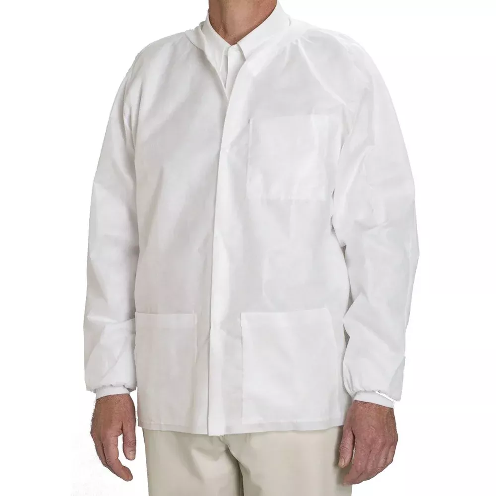 Alimed Disposable Staff Jackets Disposable Staff Jackets, Blue, Medium - 934671