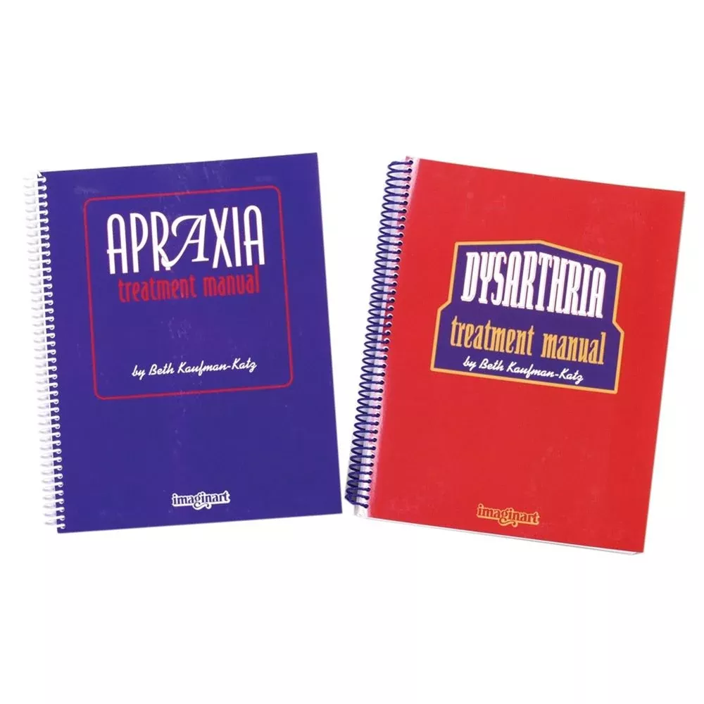 Alimed Dysarthria/Apraxia Treatment Manuals Dysarthria/Apraxia Treatment Manuals - 82182