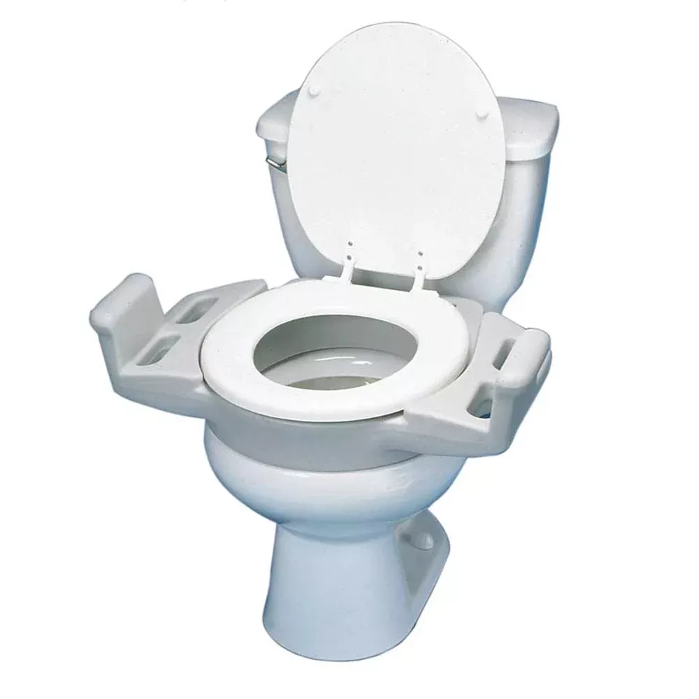 Alimed Elevated Push-Up Toilet Seat with Armrests Elevated Push-Up Toilet Seat with Armrests, cs/3 - 7486803