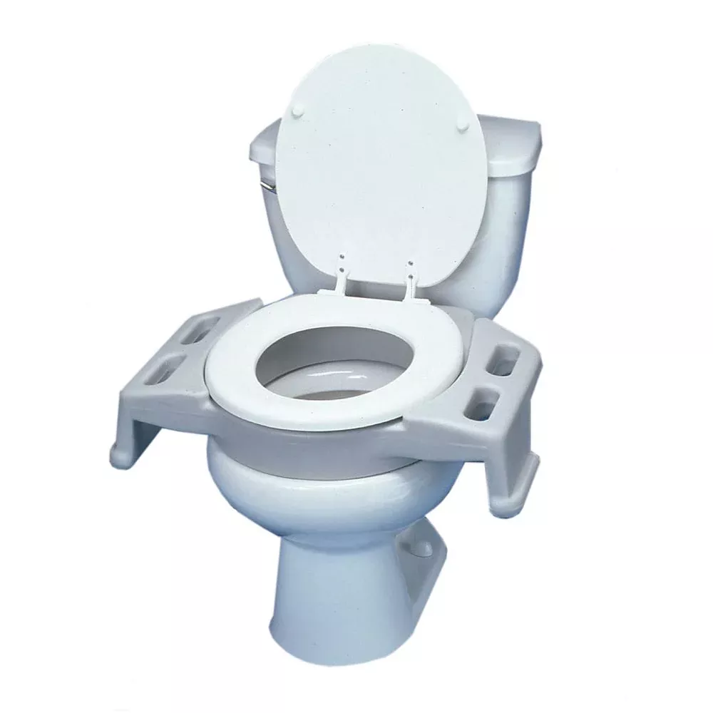Alimed Elevated Wheelchair Transfer Toilet Seat Elevated Wheelchair Transfer Toilet Seat - 81767
