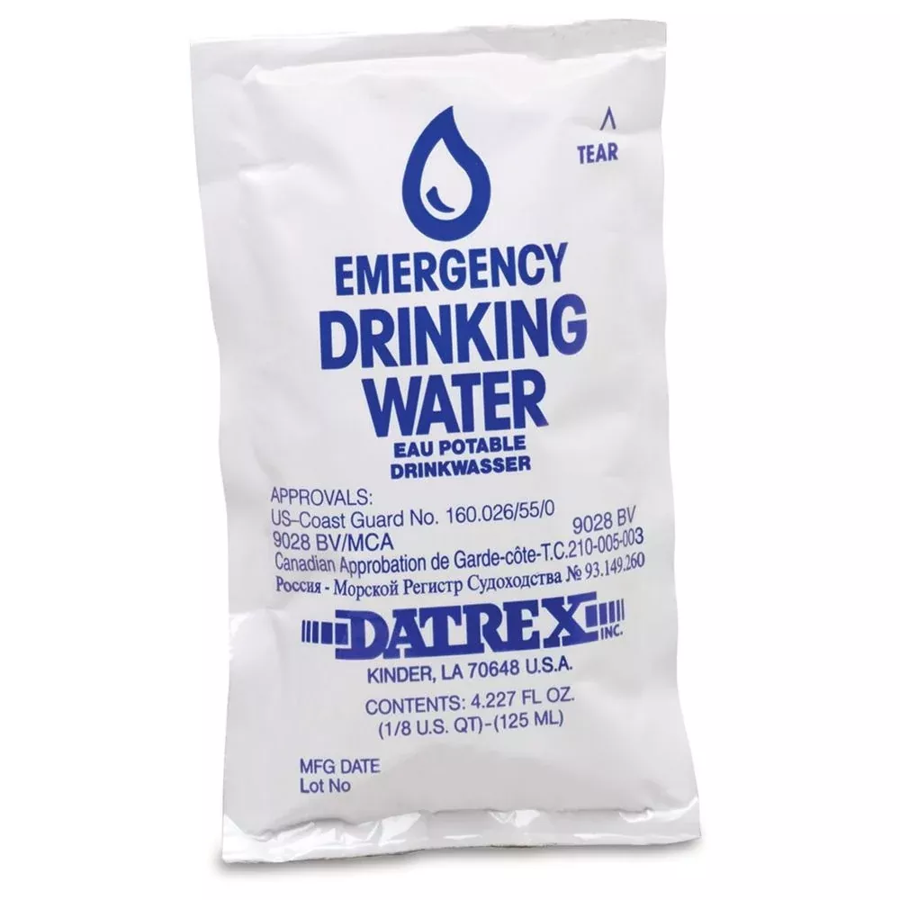 Alimed Emergency Drinking Water Pouches Emergency Drinking Water Pouches, cs/64 - 71868