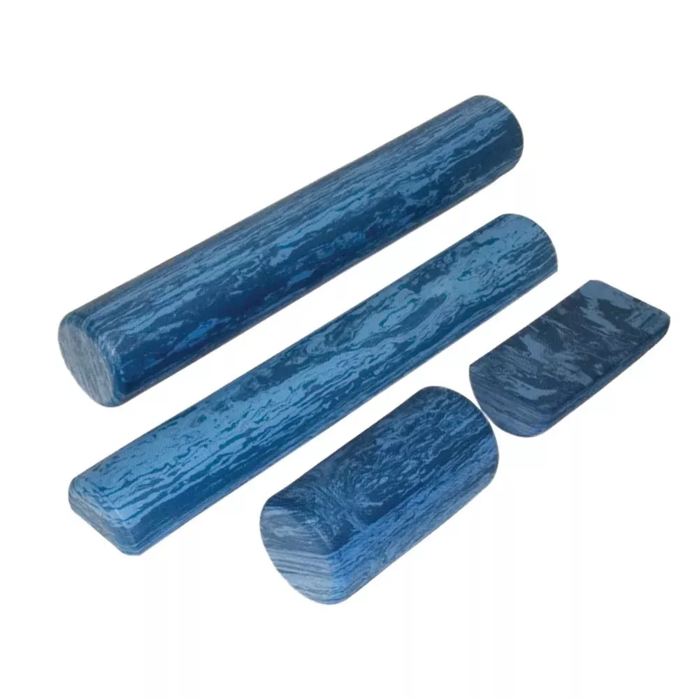Alimed EVA Mottled Foam Rollers Half Roll, Firm, 12"L - 32012