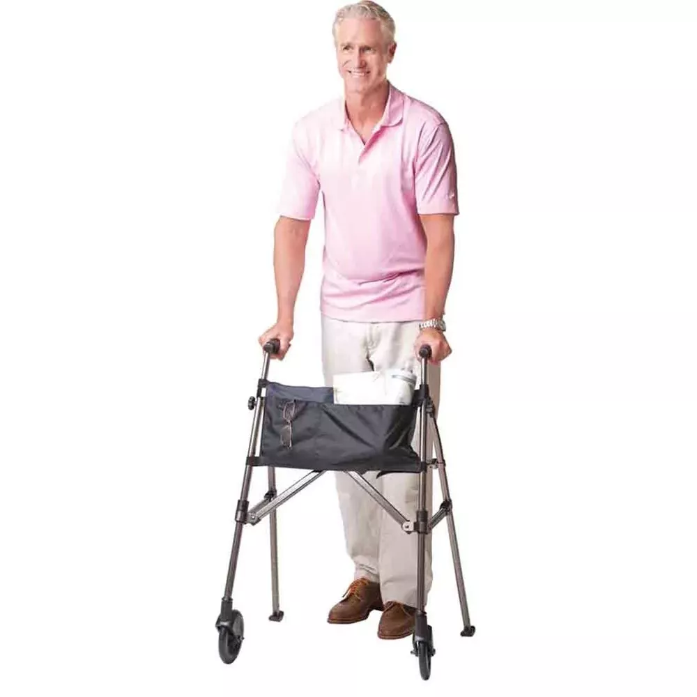 Alimed EZ Fold-N-Go Walker EZ Fold-N-Go Walker, Regal Rose - 713433/NA/NA/RR