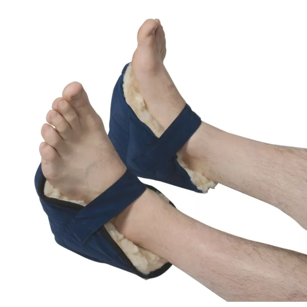 AliMed Fleece Heel Cup Fleece Heel Cups, 12pr/cs - 65934