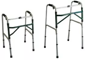 Alimed Folding Adjustable-Height Walker Adult Walker - 927855
