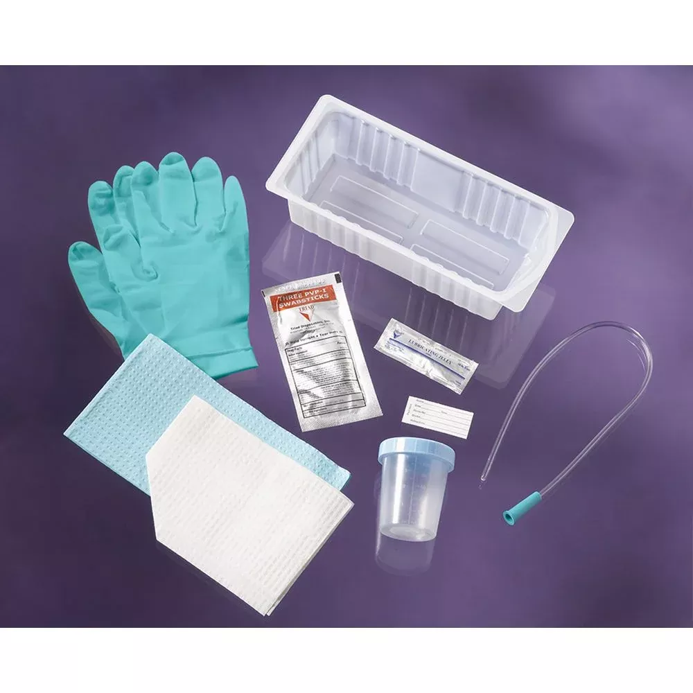 Alimed Foley Catheter Insertion Trays Foley Catheter Insertion Trays, CSR Wrapped Tray, 14Fr Vinyl Catheter, Not made w/nat. rubber- 933480