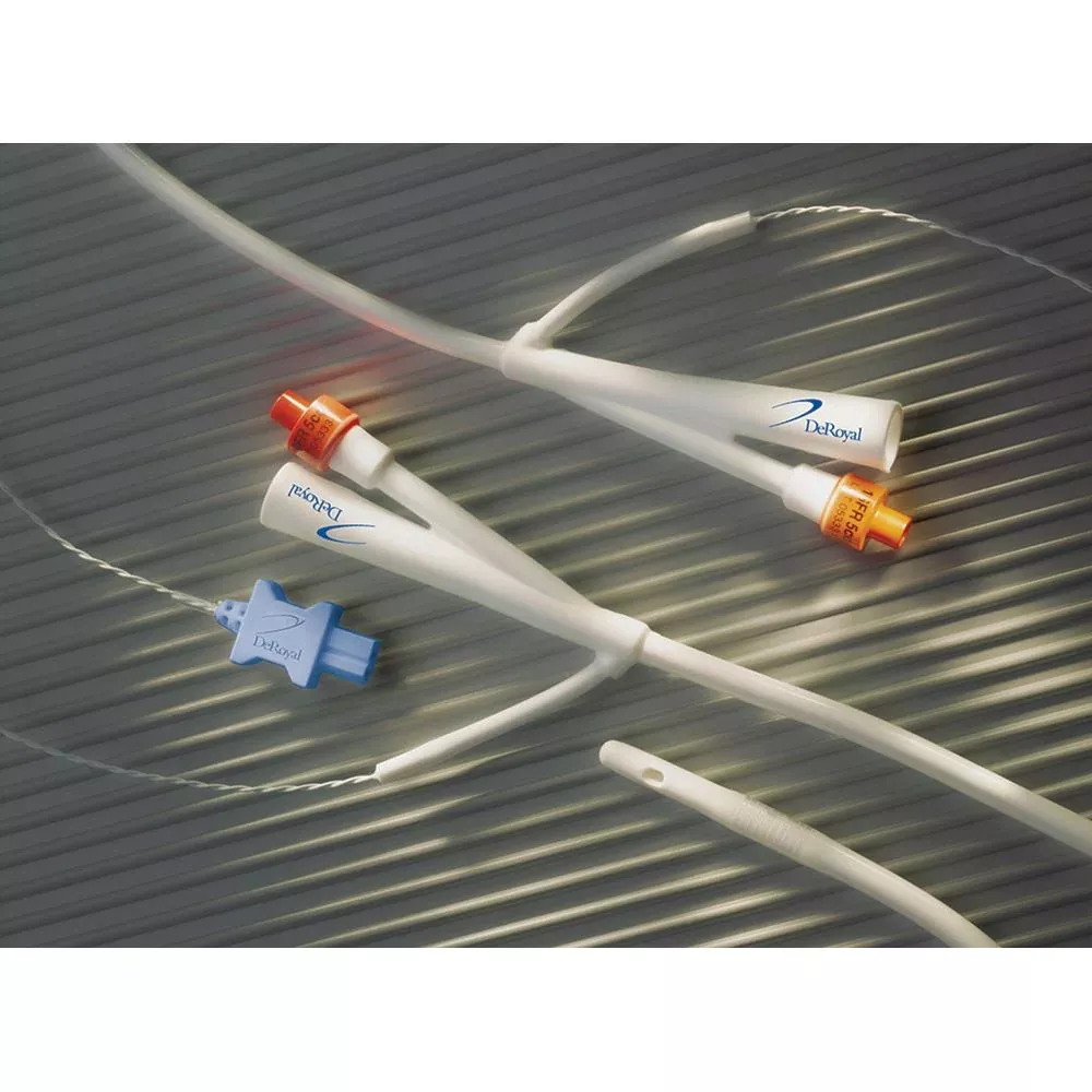 Alimed Foley Catheter with Temperature Sensor Foley Catheter with Temperature Sensor, 400 Series, Size 18 FR, Red - 933124