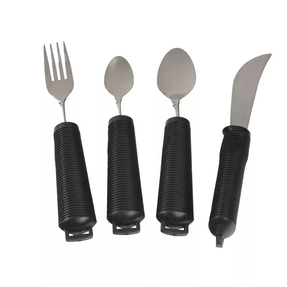 AliMed Grip Utensils Grip Utensils, Teaspoon - 83012