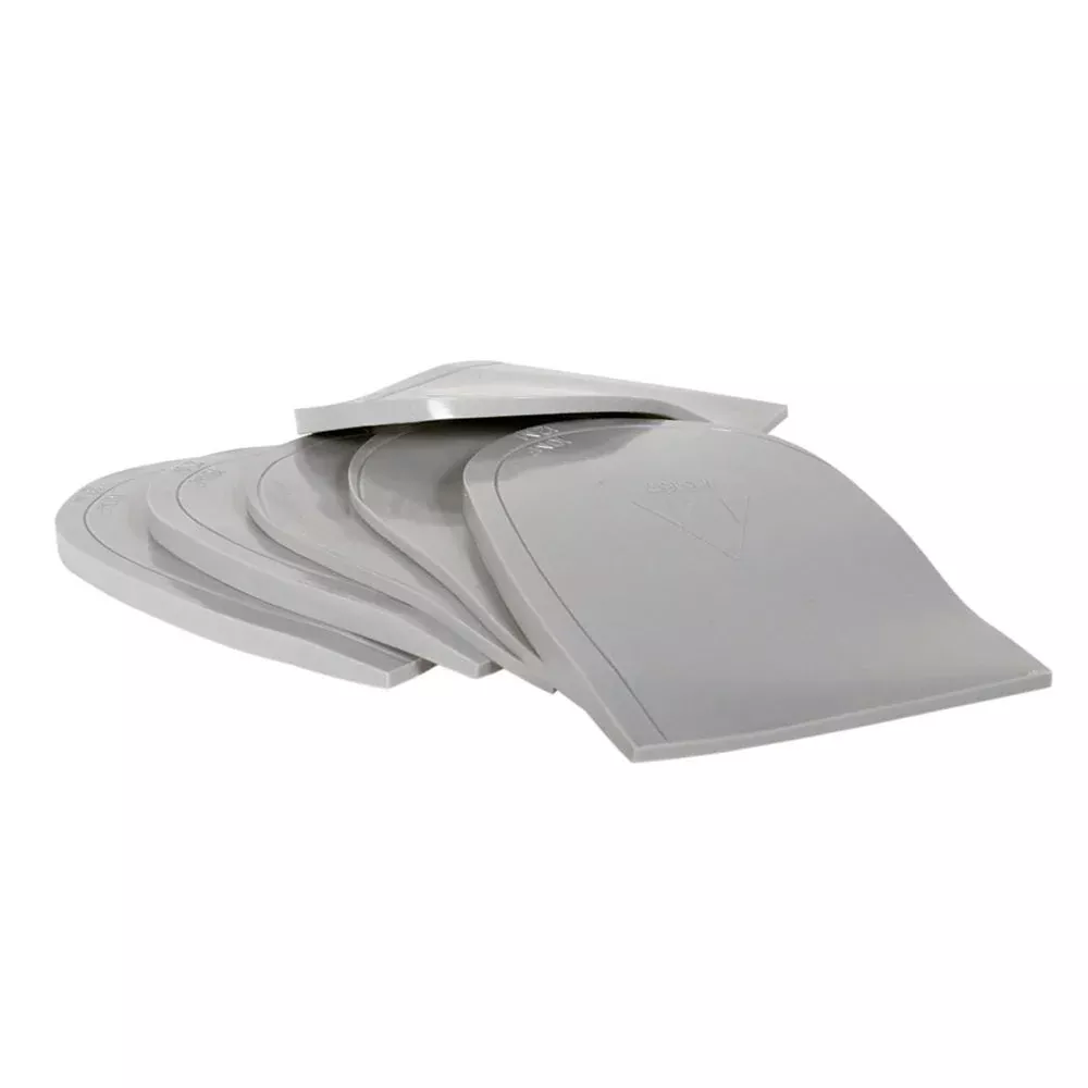 AliMed Heel Wedge Pads 4 Degrees Post, Large, 3pr/pk - 6169
