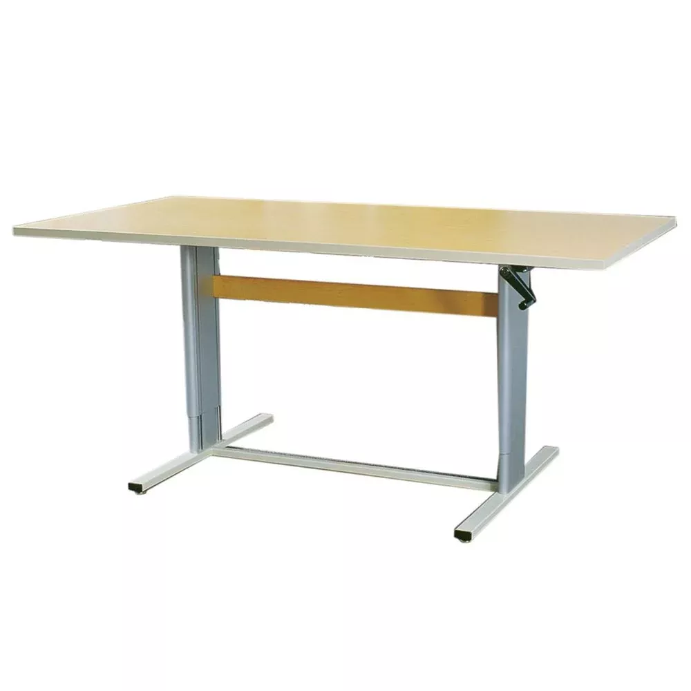 AliMed Height Adjustable Group Therapy Table Height Adjustable Group Therapy Table, 48"W x 66"L - 76237