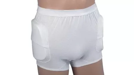 Alimed Hip Protection Brief AliMed HipShield™ X-tra Brief Large White Unisex - Pack of 1 - 713286/NA/NA/LG-PK