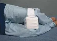 Alimed Knee Abduction Cushion AliMed 6-1/2 W X 5 H Inch Foam Hook and Loop Strap Fastening - Each - 75594-EA
