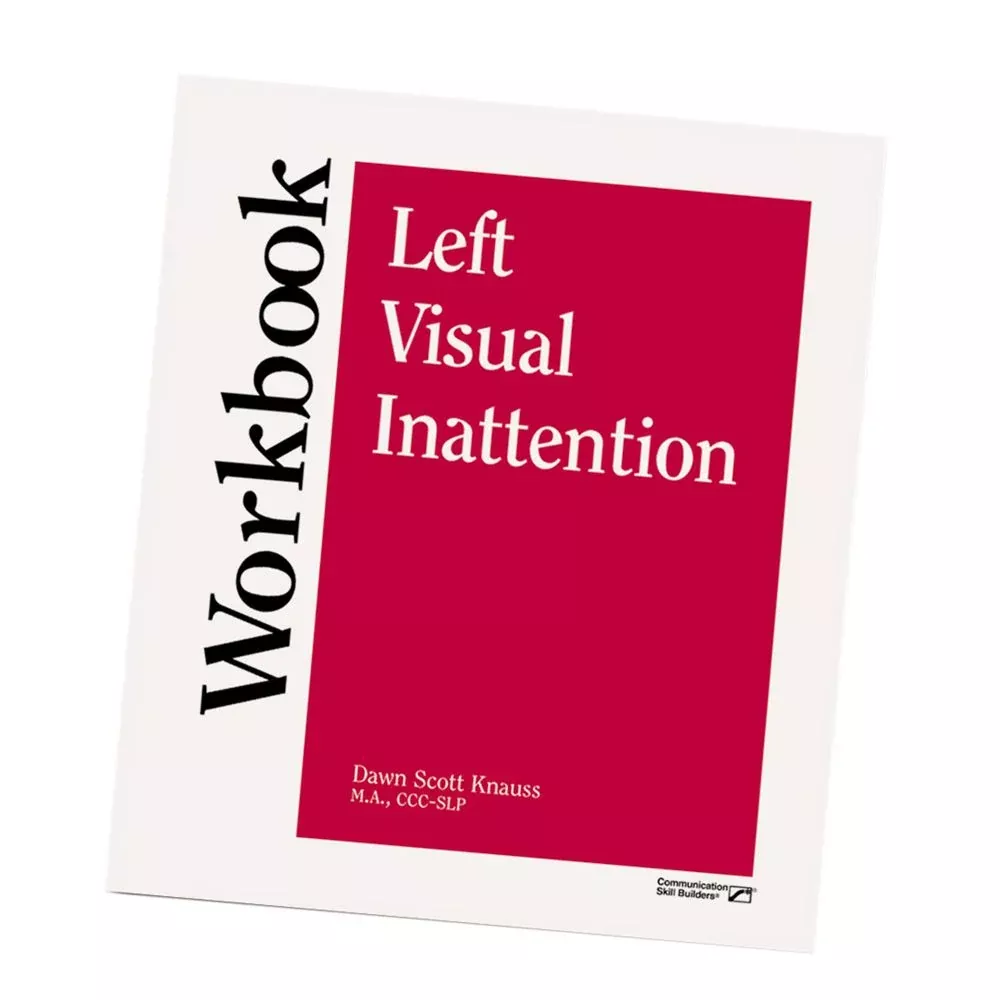 Alimed Left Visual Inattention Workbook Left Visual Inattention Workbook - 81559