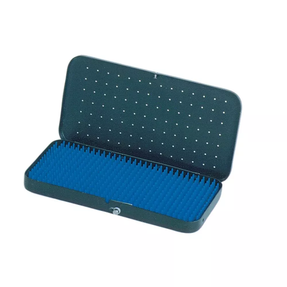 Alimed Lidded Micro Sterilization Case Lidded Micro Case, 6"W x 10"L x 1"H - 960357