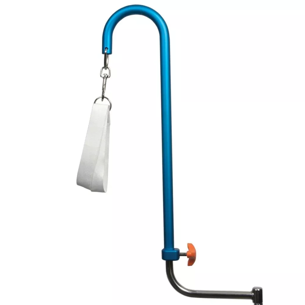 AliMed Lithotomy Holder with Strap Single Lithotomy Holder with Clark Socket Plus Slide-On - 927508C