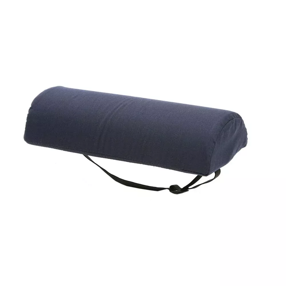 AliMed Lumbar Supports Half Roll, Standard Foam, Navy - 60136