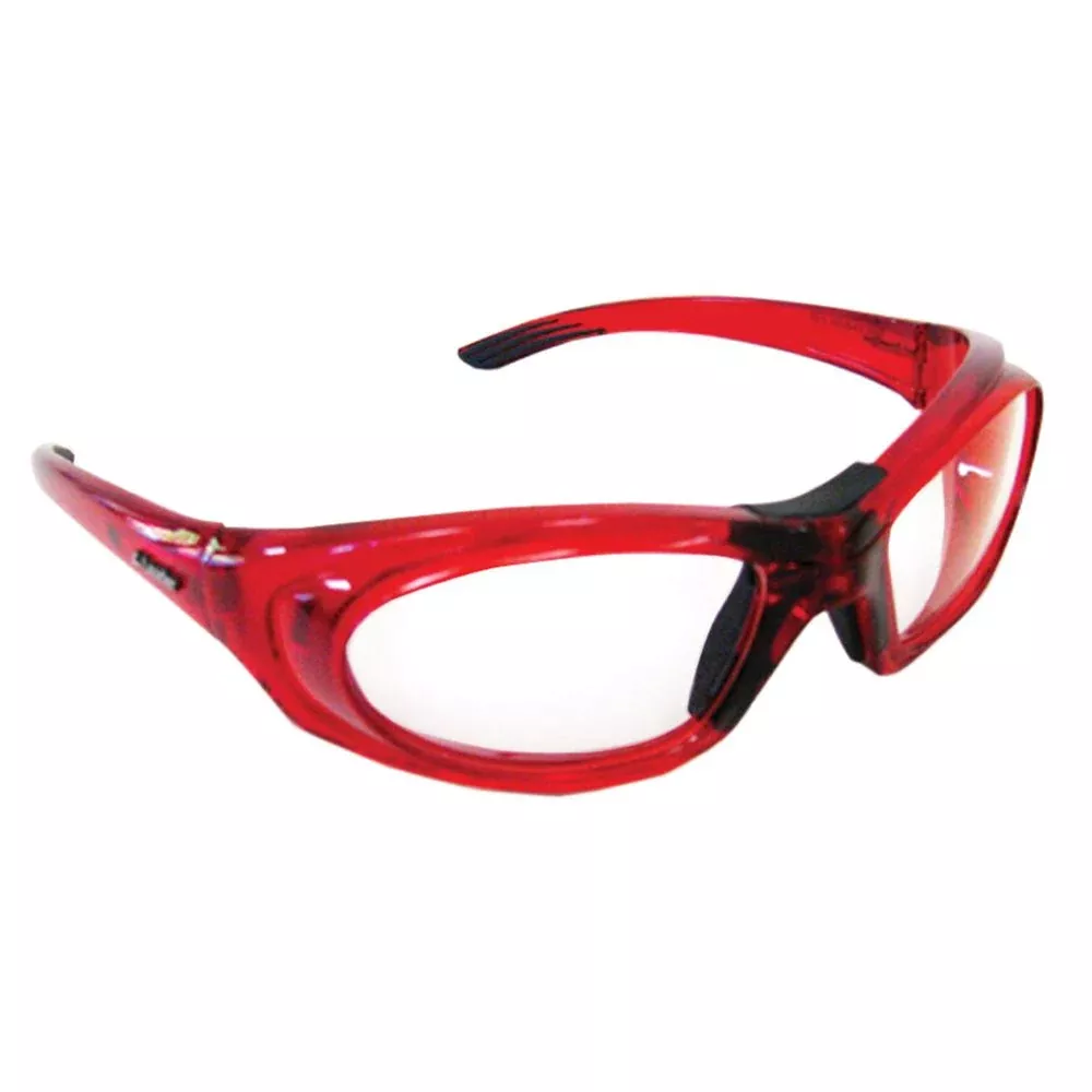 Alimed Medium Ultralite Wraparound Radiation Protection Glasses Med. Ultralite Wraparound, Silver - 922155/SILV/NA
