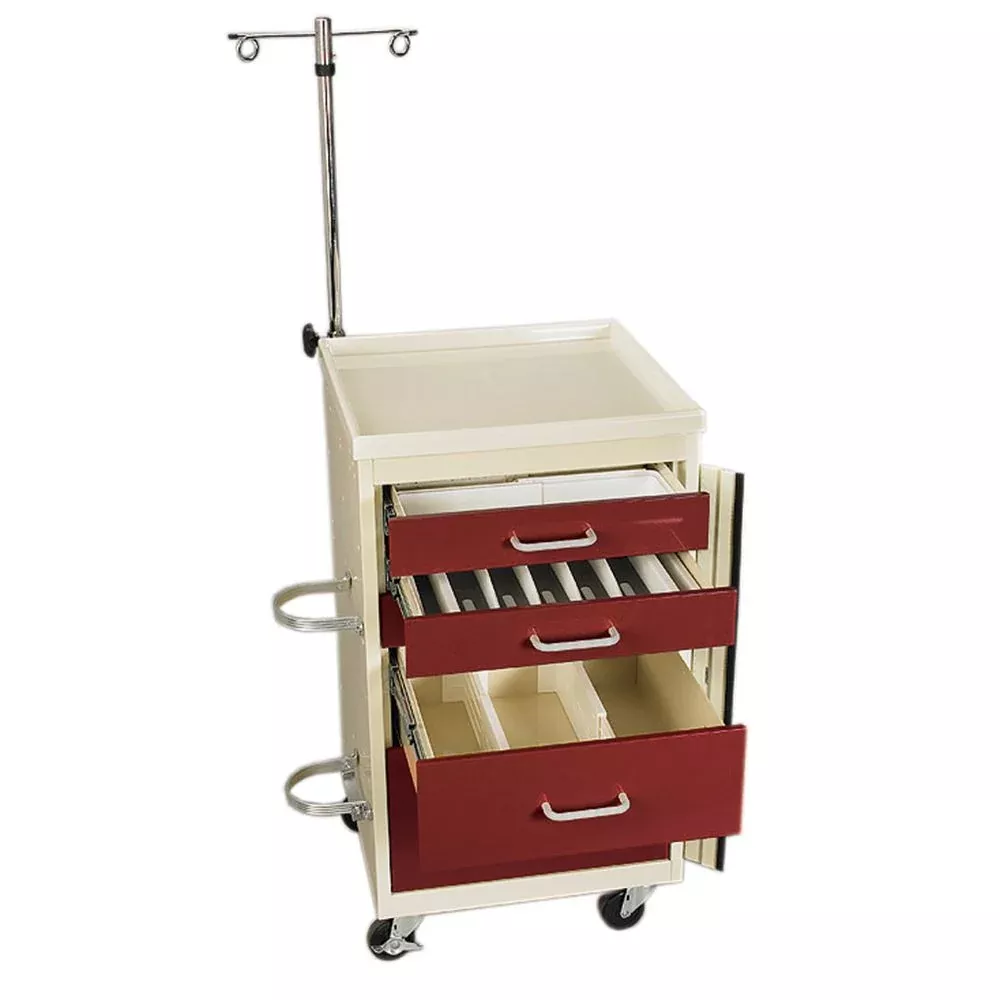 AliMed Mini Emergency Cart Accessory Packages Mini Tower Emergency Cart Accessory Package - 936565
