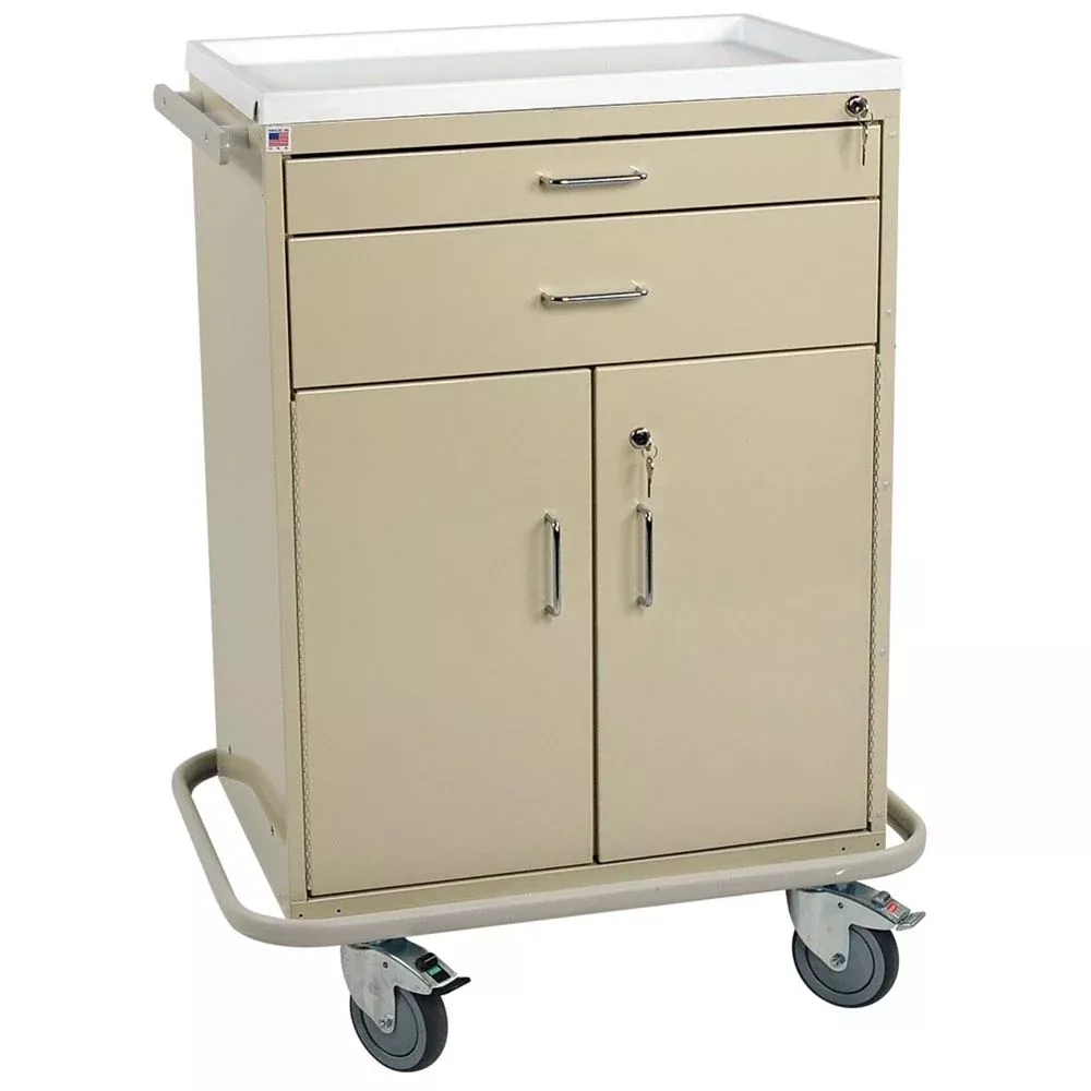 AliMed Multi-Treatment Cart Multi-Treatment Cart, Grey - 930567/GREY/NA