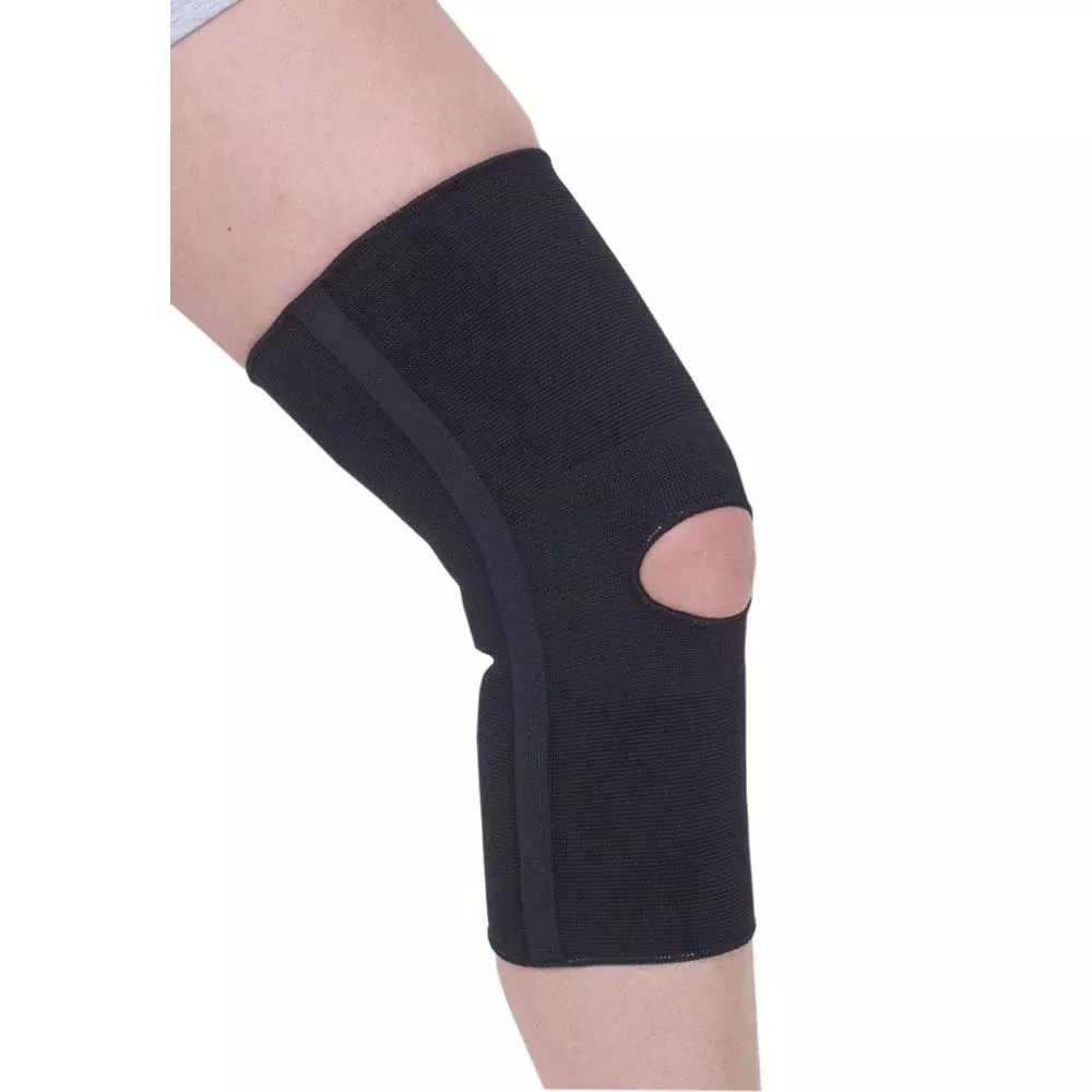 AliMed Open Patella Brace Open Patella Brace, Black, Medium - 64263/BLACK/MD