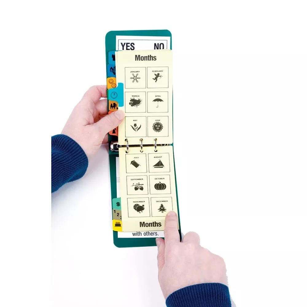 AliMed Picture Communicator Picture Communicator, Pocket Size, Spanish, 3-1/2" x 6" - 888130