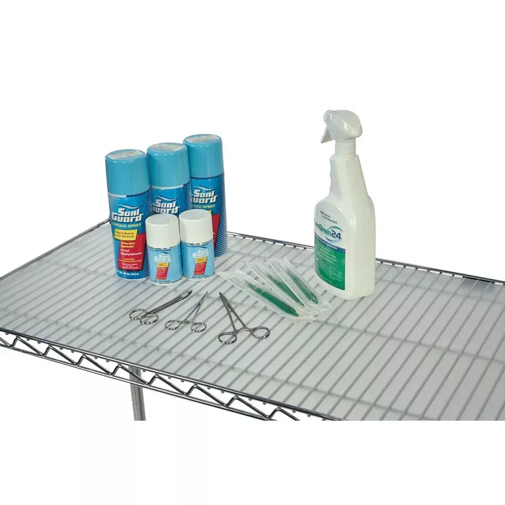 AliMed Shelf Mats Shelf Mats, 60"W x 18"D - 930867