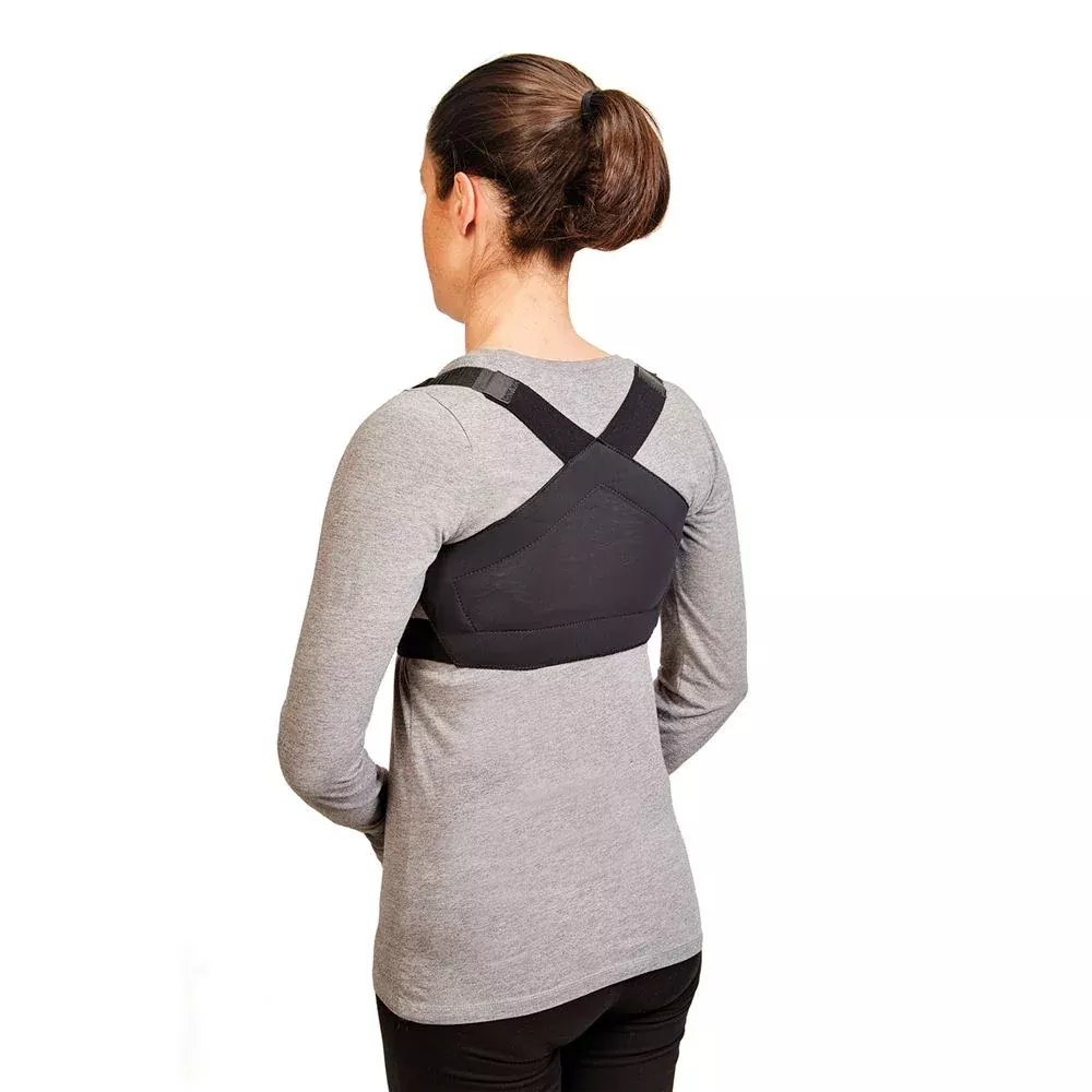 AliMed ShouldersBack Lite ShouldersBack Lite, Medium, Black - 52716