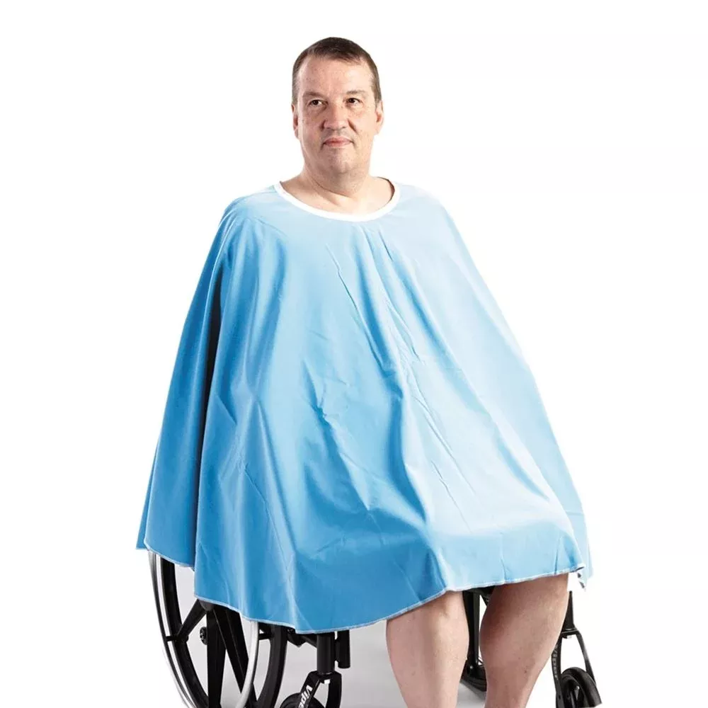 AliMed Shower Poncho Long Shower Poncho, Standard, cs/4 - 7772104