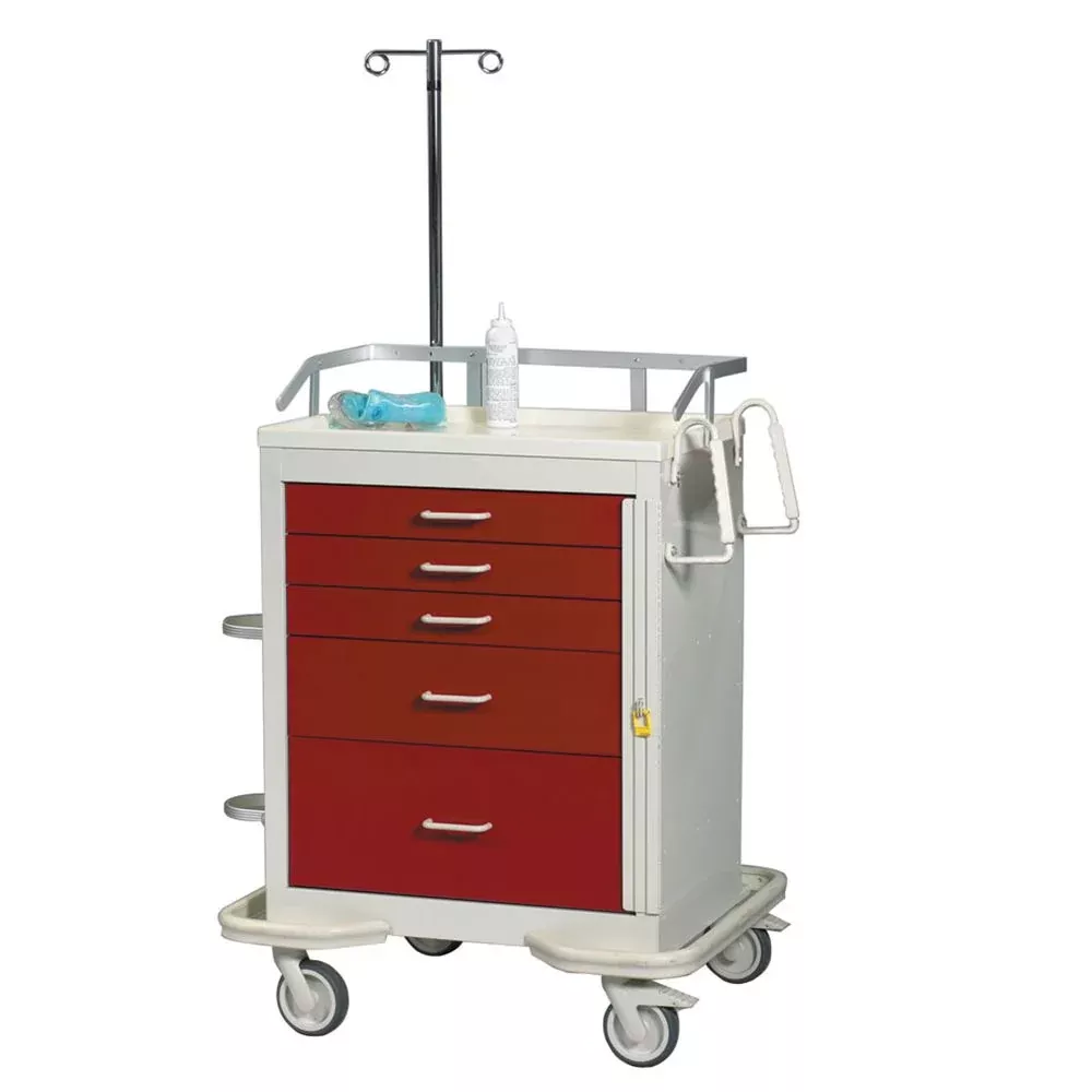 AliMed Standard Series Emergency Cart Accessory Packages Standard Series Emergency Cart Deluxe Accessory Package - 936557