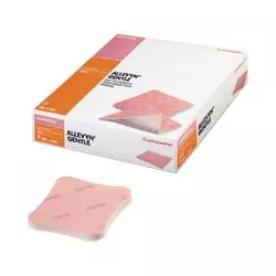 Allevyn Gentle Gel Adhesive Hydrocellular Foam Dressing With Border, 5" X 5"- 1 Each