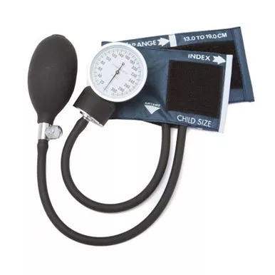 American Diagnostic 775-9CN - Standard Aneroid Sphygmomanometer, Child, Navy