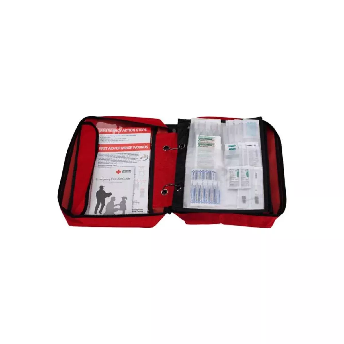 American Red Cross Deluxe Family First Aid Kit, Soft/large, 114 Pc- 1 Each