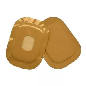 Ampatch Style 3/4" X 1-1/4" Opening Center Hole, Rectangular- Box of 50