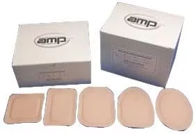Ampatch Style Fr With 7/8" Round Center Hole- Box of 50