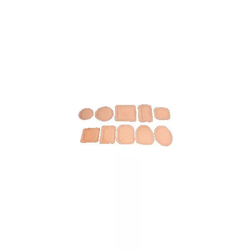 Ampatch Style Ge With 1 1/8" Round Center Hole- Box of 50