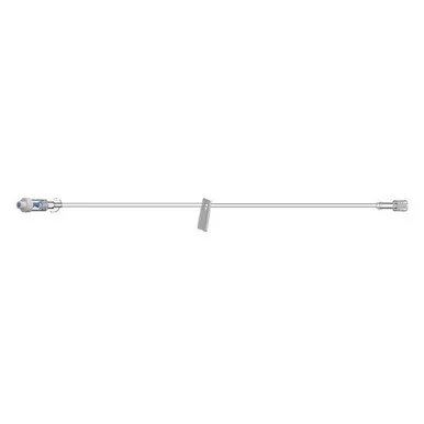 Amsino AE0106 - Microbore Extension Set,1 Needle-Free Connector, 6"