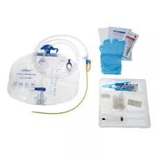 Amsure Foley Tray, Add-a-foley With Meter, 10cc Prefill Syringe, 400ml Meter/2600cc Bag And Nitrile Gloves, Sterile- 1 Each