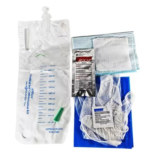 Amsure Urethral Self Catheterization Kit With R Polished Eyes- Each of 1