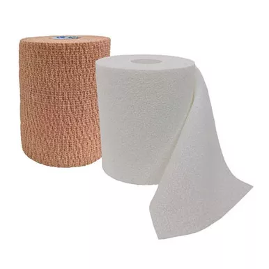 Andover 8840UBZ-TN - 2 Layer Compression Bandage System CoFlex TLC Zinc with Indicators 4 Inch X 6 Yard / 4 Inch X 7 Yard 35 to 40 mmHg Self-adherent / Pull On Closure Tan NonSterile