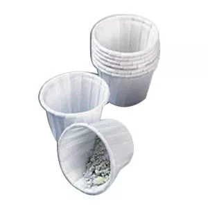 Apothecary 90204 - Paper Souffle Cup, 1 oz., Regular, White