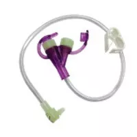 Applied Medical Tech 8-2455-ISOSAF - Mini ONE Continuous Feeding Set 24" Purple Enfit Adapter Both Ports