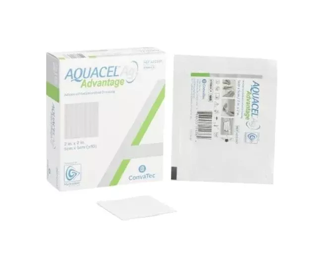 Aquacel Ag Advantage Dressing, 6" X 6" - Replaces Item 51420678- 1 Each