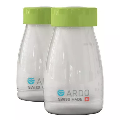 Ardo Medical 63.00.271 - Ardo 2 Breast Milk Storage Bottles, 150 mL