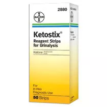 Ascensia 2880 - Ketostix Urine Reagent Test Strip (50 count)