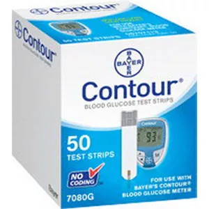 Ascensia 7080B - Contour Microfill Blood Glucose Test Strip (50 count)