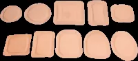 Austin Medical 838234000196 - 2 5/8" Round Flexible Ampatch, 50/Box