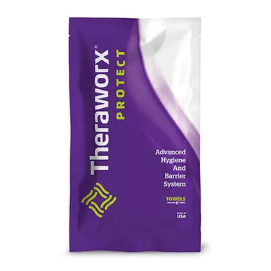 Avadim Technologies HX-8808 - Rinse-Free Bath Wipe Theraworx Protect Advanced Hygiene Barrier System Soft Pack Cocamidopropyl Betaine Lavender Scent 8 Count